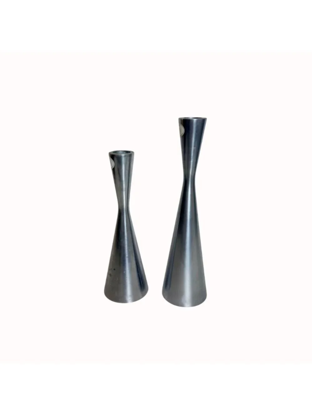 IKEA Gata Candlesticks Set Erika Pekkari Metal Taper Holders Scandinavian Modern
